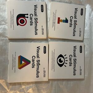 Colorful Visual Stimulus Cards for Kids